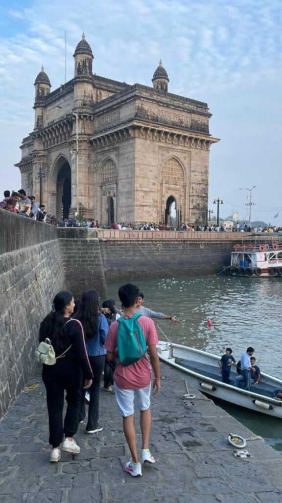 The Gateway of India in Mumbai is an iconic monument that serves as a symbol of the city. 